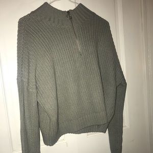 Knitted Croped Sweater(NEW)